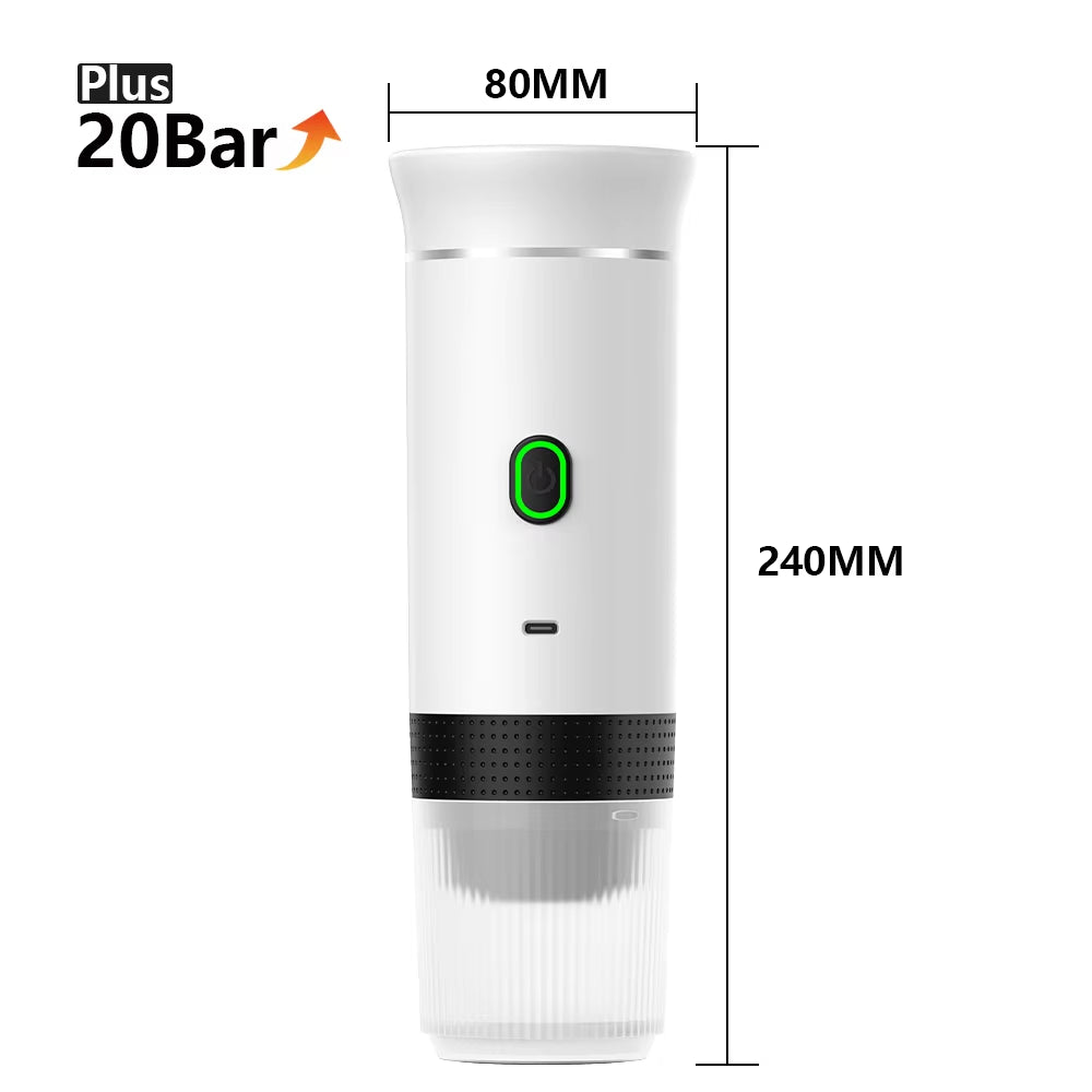 Cafetera Inalambrica Portatil para Espresso