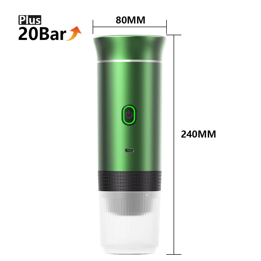 Cafetera Inalambrica Portatil para Espresso