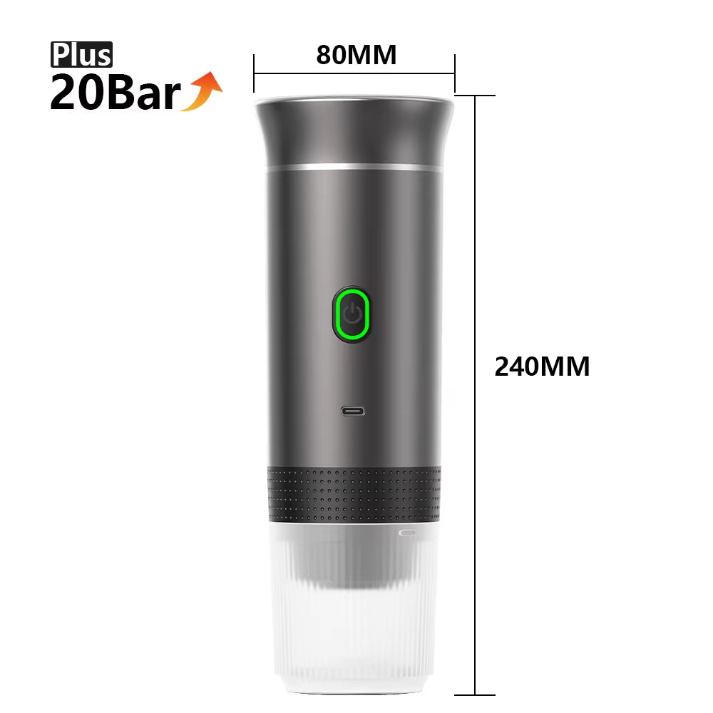 Cafetera Inalambrica Portatil para Espresso